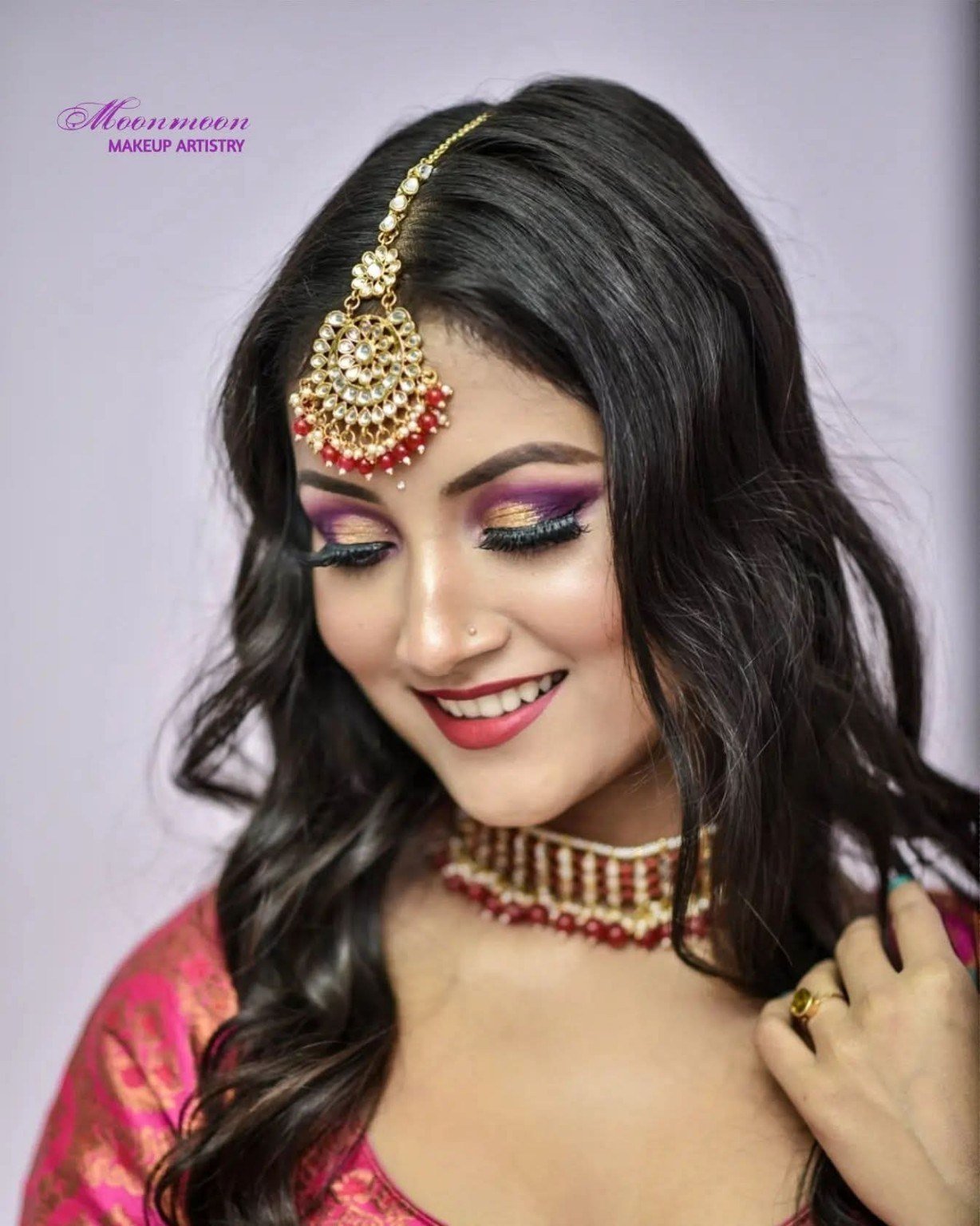 Bridal close-up glow